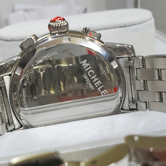 Michele Watch Uptown Diamond Silver main image 4